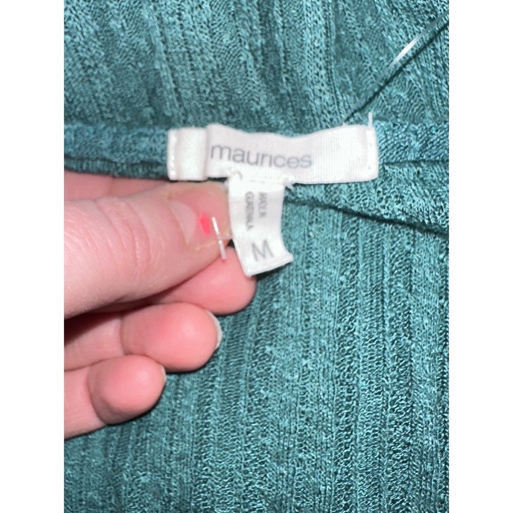 Maurice’s blue short sleeve top - Picture 4 of 4